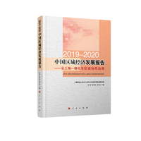 中国区域经济发展报告(2019-2020):长三角一体化与区域协同治理