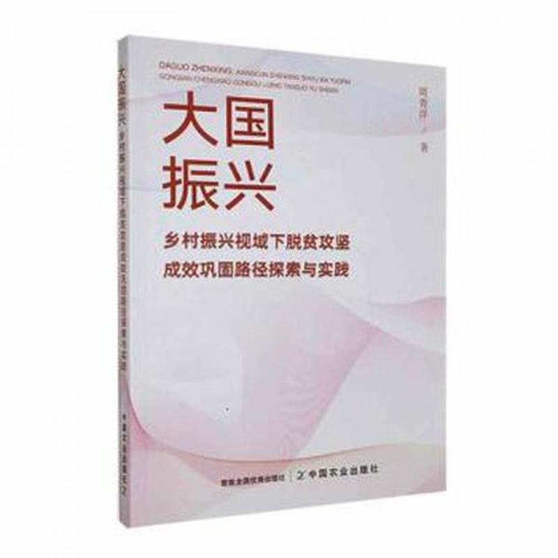 大国振兴——乡村振兴视域下脱贫攻坚成效巩固路径探索与实践: