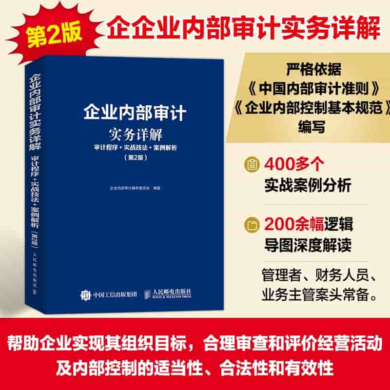 企业内部审计实务详解——审计程序+实战技法+案例解析: