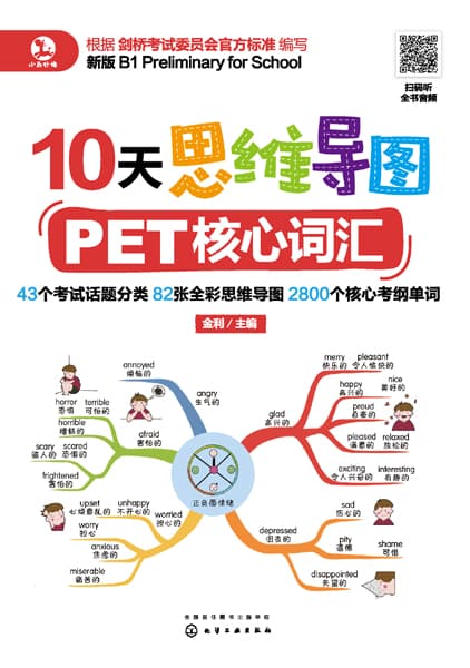 10天思维导图PET核心词汇