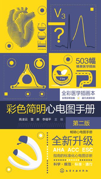 彩色简明心电图手册