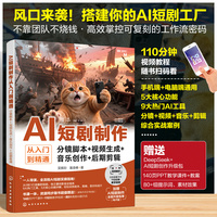 AI短剧制作从入门到精通——分镜脚本+视频生成+音乐创作+后期剪辑