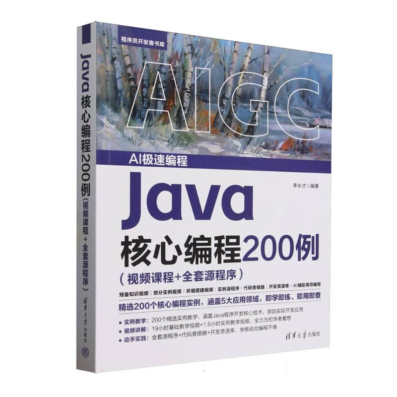 Java核心编程200例：视频课程+全套源程序