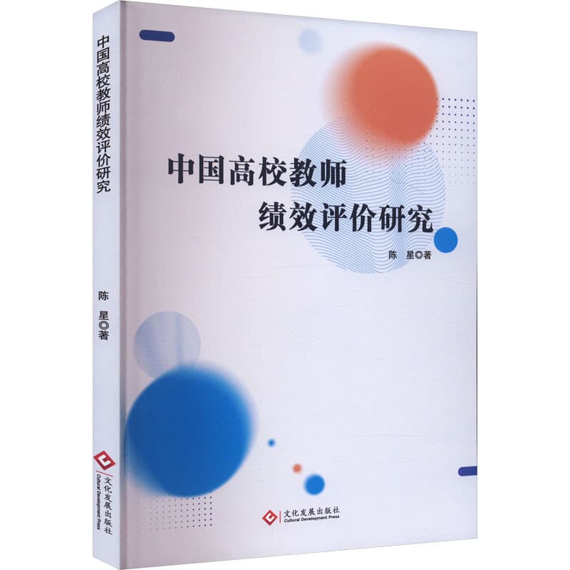 中国高校教师绩效评价研究