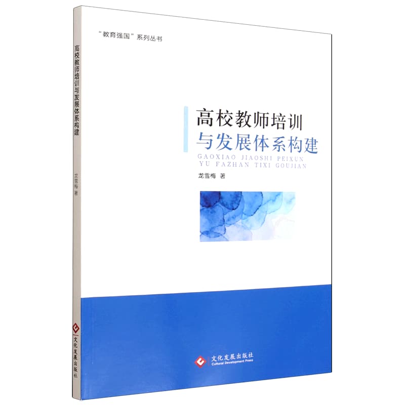 高校教师培训与发展体系构建