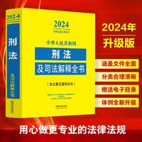 中华人民共和国刑法及司法解释全书——含立案及量刑标准: