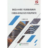 制造企业数字化创新战略的关键驱动因素及作用机理研究