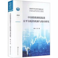 中国税收制度促进公平分配的机制与效应研究