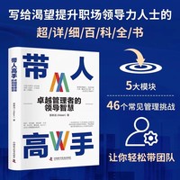 带人高手——卓越管理者的领导智慧