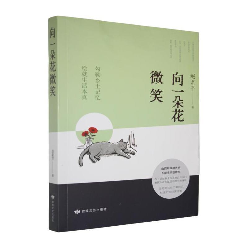 向一朵花微笑