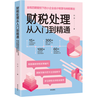 财税处理从入门到精通——金税四期管控下的小企业会计核算与纳税筹划: