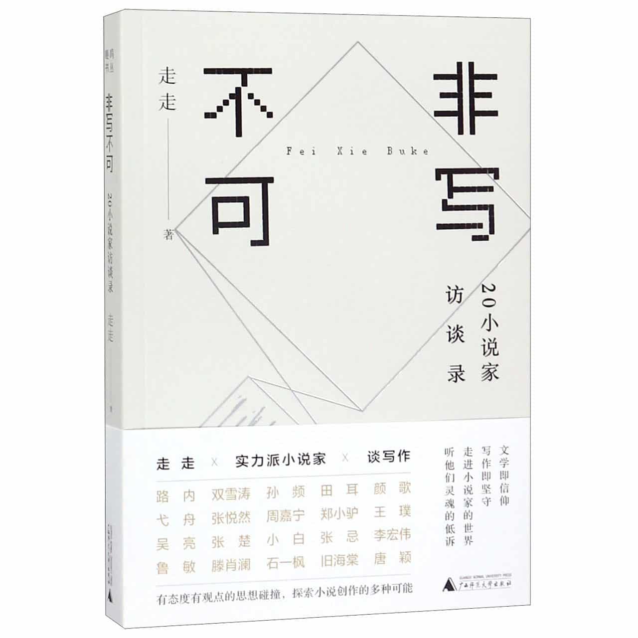 非写不可——20小说家访谈录