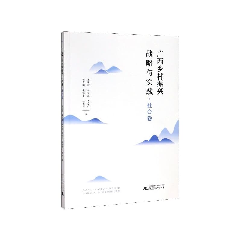 广西乡村振兴战略与实践:社会卷