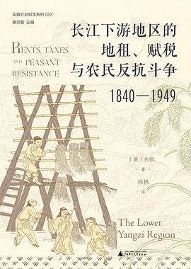 长江下游地区的地租、赋税与农民反抗斗争——1840-1949——the lower Yangzi region——1840-1949
