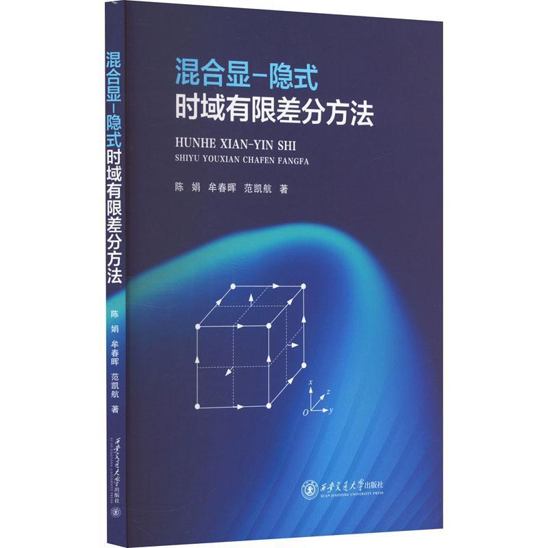 混合显-隐式时域有限差分方法