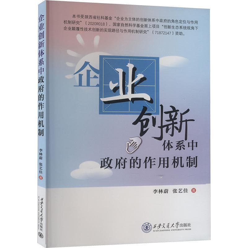 企业创新体系中政府的作用机制
