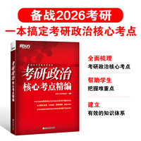 考研政治核心考点精编